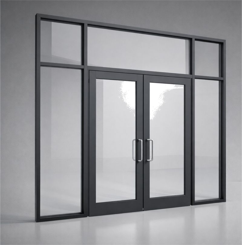 strofront and door